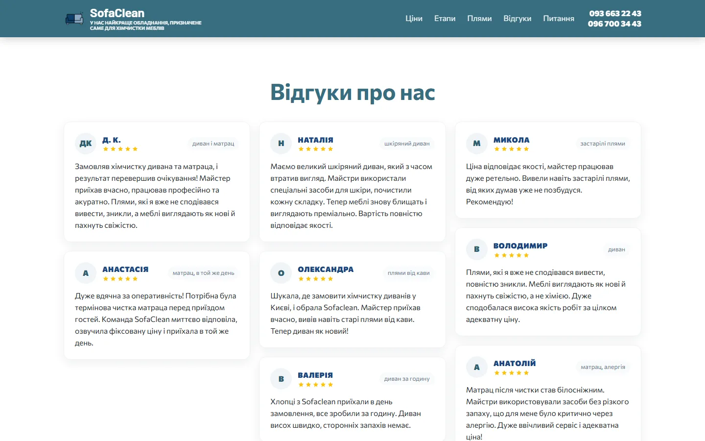Відгуки