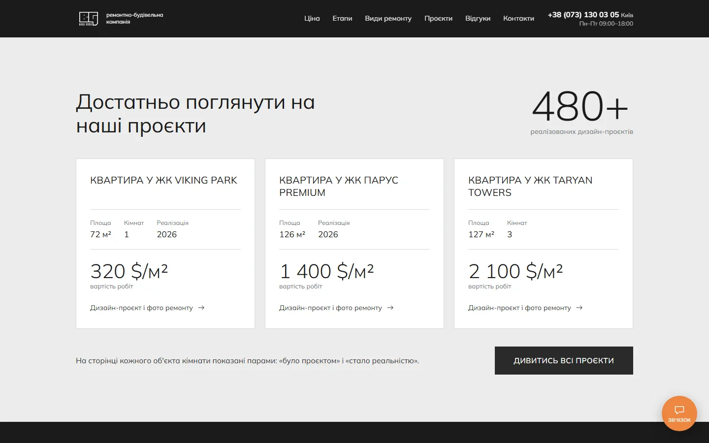 Проєкти