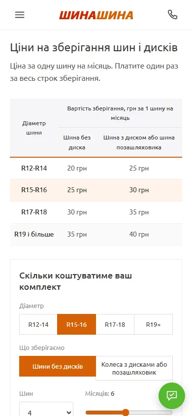 Ціни