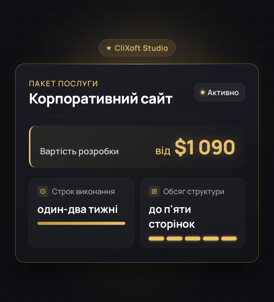 Ілюстрація до кроку «Лендинг під рекламу: $190 за 3 дні»